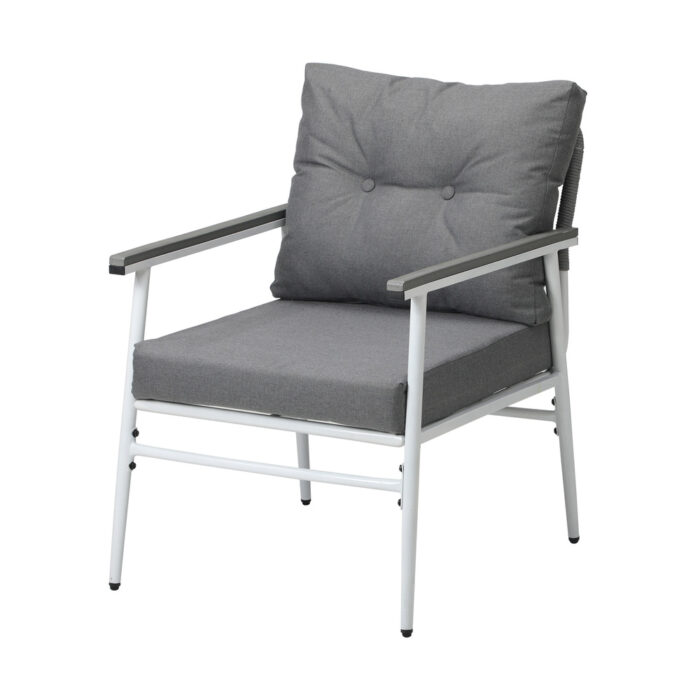 Livsip Outdoor Dining Set 2 Seater Marble Table - Image 3