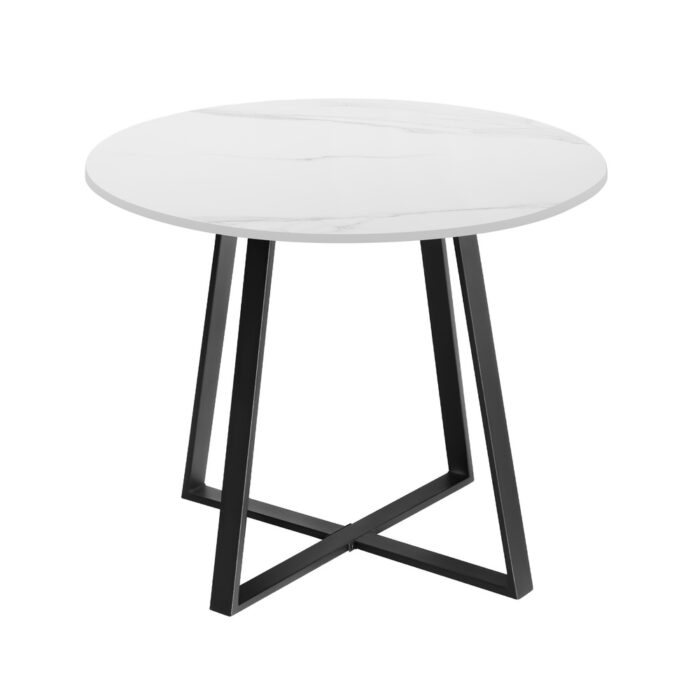 Livsip Outdoor Dining Set 4 Seater Marble Table - Image 7