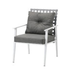 Livsip Outdoor Dining Set 3PCS Round Table Rattan Chair - Image 5