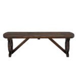 Gardeon Outdoor Garden Bench Seat Wooden Patio Furniture Wagon Dining Chair - Image 3