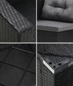 Livsip Outdoor Sofa Set 4 Seater Corner Modular Lounge Set - Image 3