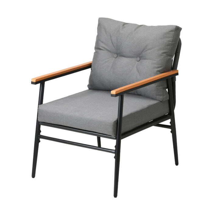 Livsip Outdoor Dining Set Patio Table and Chairs 2 Seater - Image 4