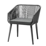 Livsip Outdoor Dining Set 3 PCS Table Chairs Set - Image 2