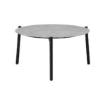 Livsip 3 Piece Outdoor Patio Set 70cm Table Polyester Chair Rope - Image 6