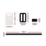 Aquabuddy Pool Cover Roller Attachment Swimming Pool Reel Straps Kit 8PCS - Image 2