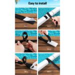 Aquabuddy Pool Cover Roller Attachment Swimming Pool Reel Straps Kit 8PCS - Image 5