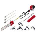 Giantz Pole Chainsaw 2 Stroke Petrol Hedge Trimmer Tree Pruner 7 In 1