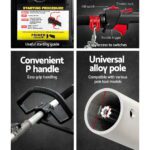 Giantz 62CC Pole Chainsaw Hedge Trimmer 12in Chain Saw 5.6m Long Reach - Image 5