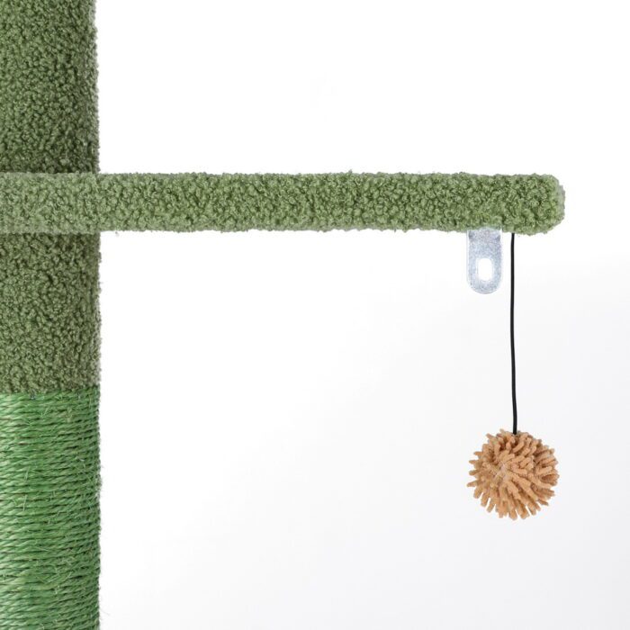 i.Pet Cat Tree Tower Scratching Post Scratcher Floor to Ceiling Cats Bed 290cm - Image 3