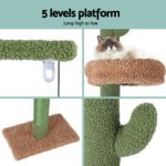 i.Pet Cat Tree Tower Scratching Post Scratcher Floor to Ceiling Cats Bed 290cm - Image 6
