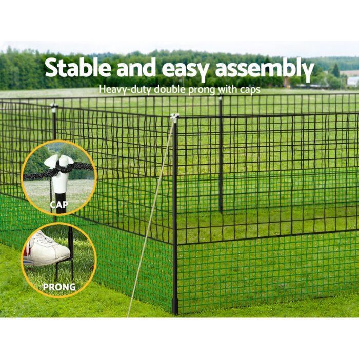 i.Pet Chicken Fence Electric 50Mx125CM Poultry Netting - Image 6