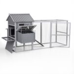 i.Pet Chicken Coop Rabbit Hutch Extra Large Wooden Run Bunny Cage Poultry House Outdoor