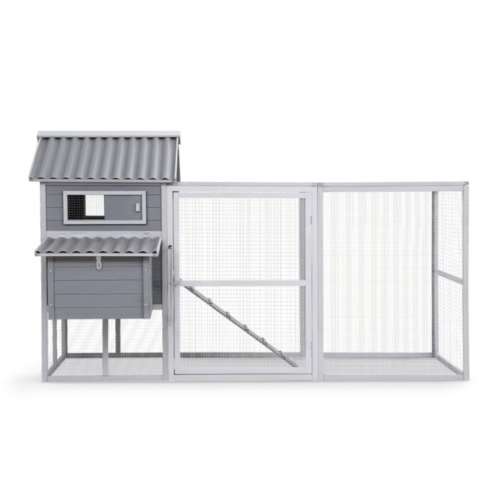 i.Pet Chicken Coop Rabbit Hutch Extra Large Wooden Run Bunny Cage Poultry House Outdoor - Image 3