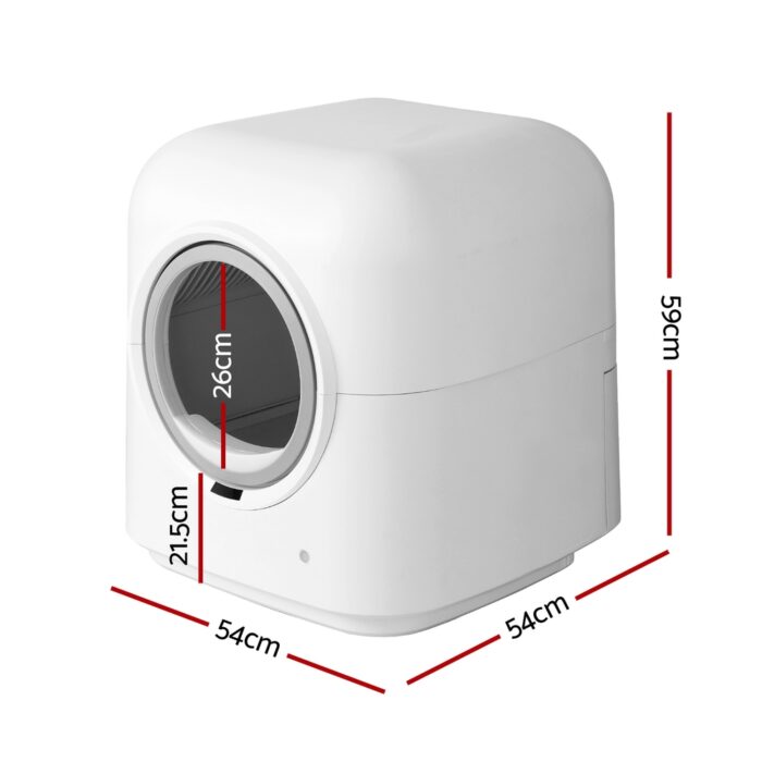 i.Pet Automatic Cat Litter Box Smart Self-Cleaning Large Cat Litter Box Kitty Toilet App Control - Image 2