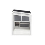 Alopet Chicken Coop Rabbit Hutch Wooden Cage Double Hatch - Image 8