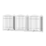 i.Pet Dog Playpen Enclosure 6 Panel Pet Fence Wooden Play Pen - Image 3