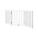 Alopet Wooden Pet Gate Dog Fence 3 Panels - Image 6
