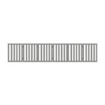 Alopet Wooden Pet Gate Safety Stair Barrier 6-Panel Grey - Image 5