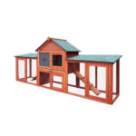 Alopet Rabbit Hutch Spacious Wooden Outdoor Pet Hutch - Image 2