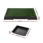 i.Pet Pet Training Pad Dog Potty Toilet Large Loo Portable With Tray Grass Mat - Image 2