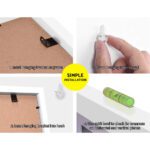 Artiss Photo Frames Art Holder 11PCS 5x7" 6x8" 8x10" White - Image 6