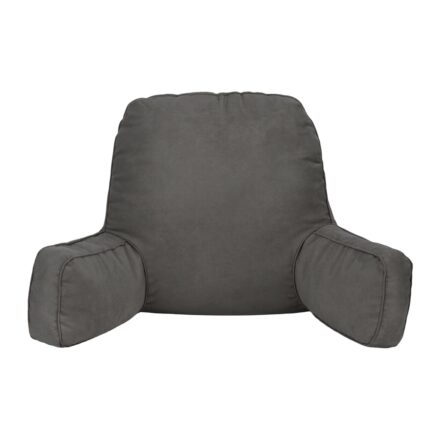 Giselle Reading Pillow Back Rest Lumbar Support Cushion Grey