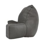 Giselle Reading Pillow Back Rest Lumbar Support Cushion Grey - Image 3