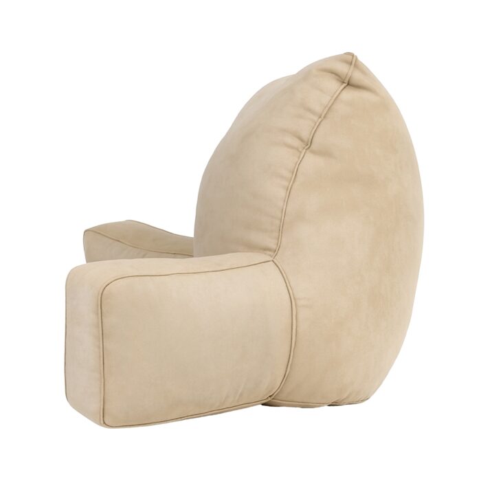 Giselle Reading Pillow Back Rest Lumbar Support Cushion Oatmeal - Image 3