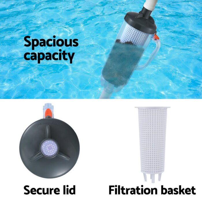 Aqua Buddy Pool Leaf Canister Cleaner Suction Catcher In-ground Swimming Pools - Image 6