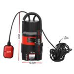 Giantz Garden Submersible Pump 400W Dirty Water Bore Tank Well Steel Sewerage - Image 3