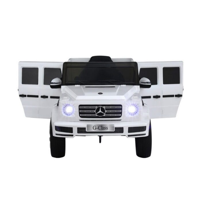 Kids Ride On Car Licensed G500 Electric Toys Horn Remote 12V White - Image 3