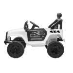 Mazam Kids Ride On Car with Twin Motors and Remote White - Image 3