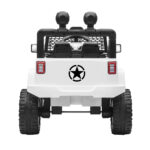 Mazam Kids Ride On Car with Twin Motors and Remote White - Image 2