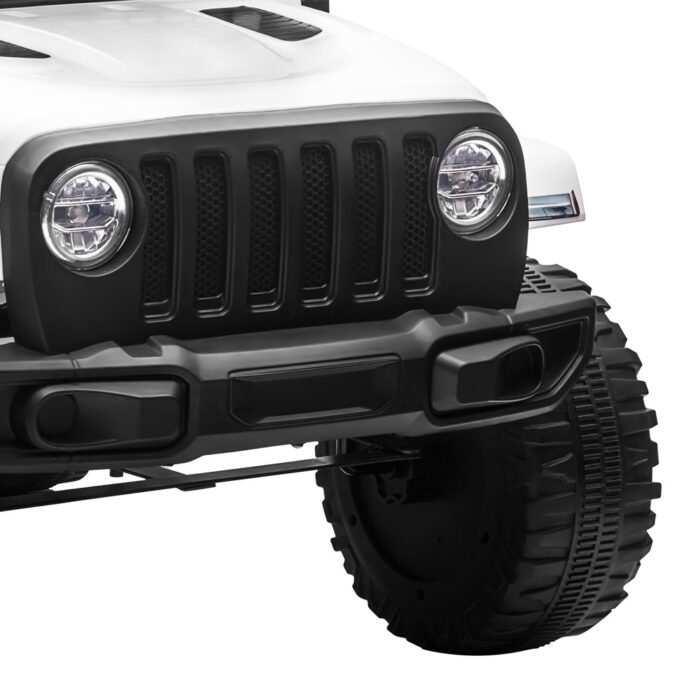 Mazam Kids Ride On Car with Twin Motors and Remote White - Image 6