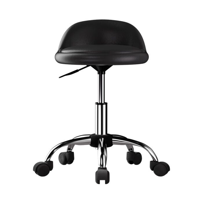 Artiss Salon Stool Swivel Chair Backrest Chairs - Image 3
