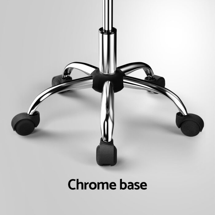 Artiss Salon Stool Swivel Chair Backrest Chairs - Image 6