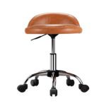 Artiss Salon Stool Swivel Chair Backrest Chairs - Image 3