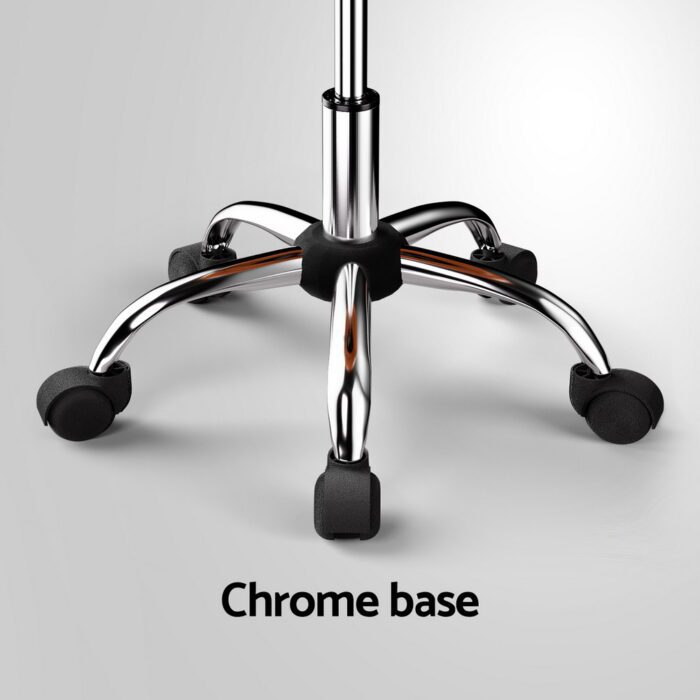 Artiss Salon Stool Swivel Chair Backrest Chairs - Image 6