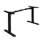 Oikiture Sit-stand Desk Frame Adjustable Black