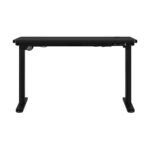 Oikiture Standing Desk Adjustable Motorised 140cm Black - Image 4