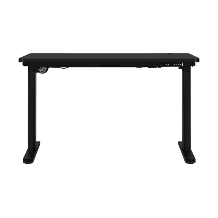 Oikiture Standing Desk Adjustable Motorised 140cm Black - Image 4