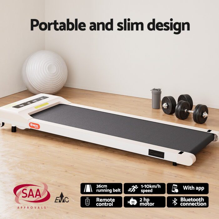 Artiss 360mm Treadmill Electric Walking Pad with 140cm Automatic Standing Desk - Image 6