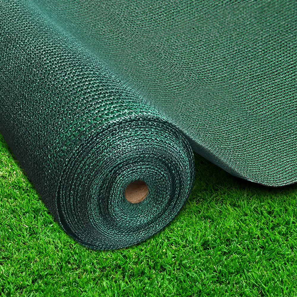 SH-CL-183X200-195-GR-202502281916-00 Instahut 90% Shade Cloth 1.83x20m Shade Cloth Sail Heavy Duty Shadecloth Garden Mesh Roll GR - Image 1