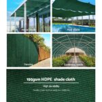 Instahut 90% Shade Cloth 1.83x20m Shade Cloth Sail Heavy Duty Shadecloth Garden Mesh Roll GR - Image 4
