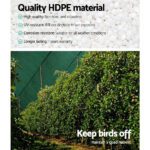 Instahut 90% Shade Cloth 1.83x30m Shadecloth Sail Heavy Duty Green - Image 6