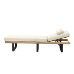 Livsip Sun Lounge Outdoor Lounger Beige - Image 3
