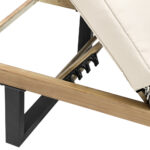 Livsip Sun Lounge Outdoor Lounger Beige - Image 6