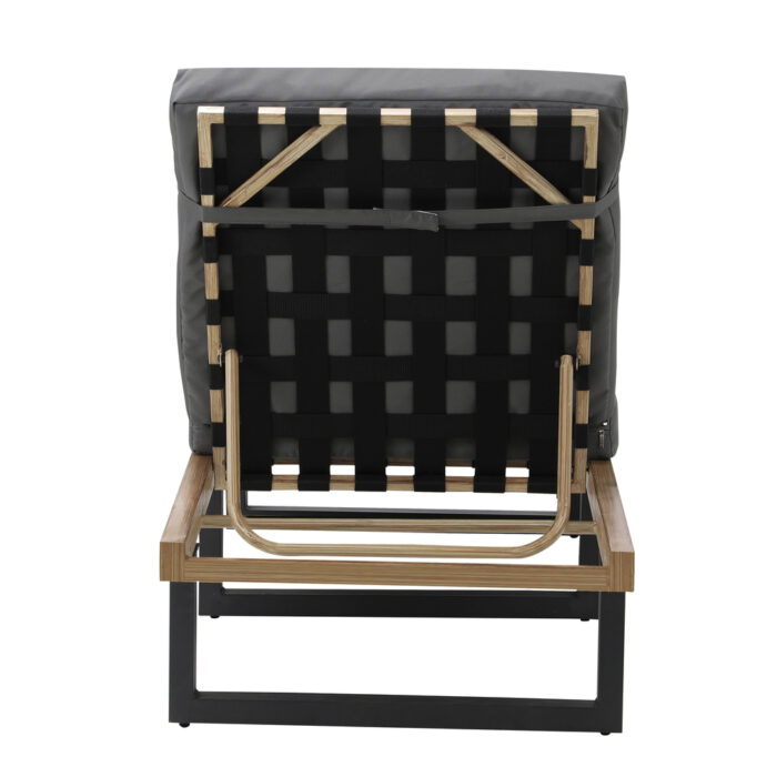 Livsip Sun Lounge Outdoor Lounger Grey - Image 3
