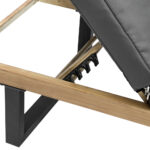 Livsip Sun Lounge Outdoor Lounger Grey - Image 6