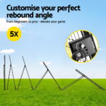 Everfit 7ft 2.1M Volleyball Net Football Baseball Goal Netting with Frame Angle Adjustable Rebounder - Image 5